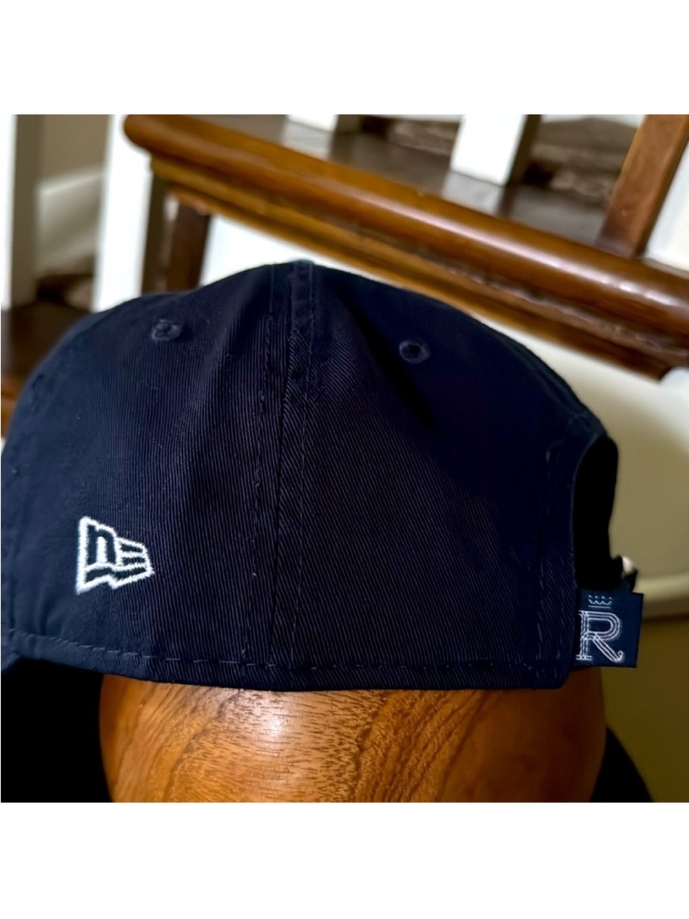 ⚾️ NWT ~ Era KC Royals Navy and White 9TWENTY Adjustable Cap Unisex - Picture 7 of 11
